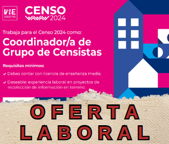 (OFERTA LABORAL) Coordinador/a de Grupo de Censistas /CENSO 2024